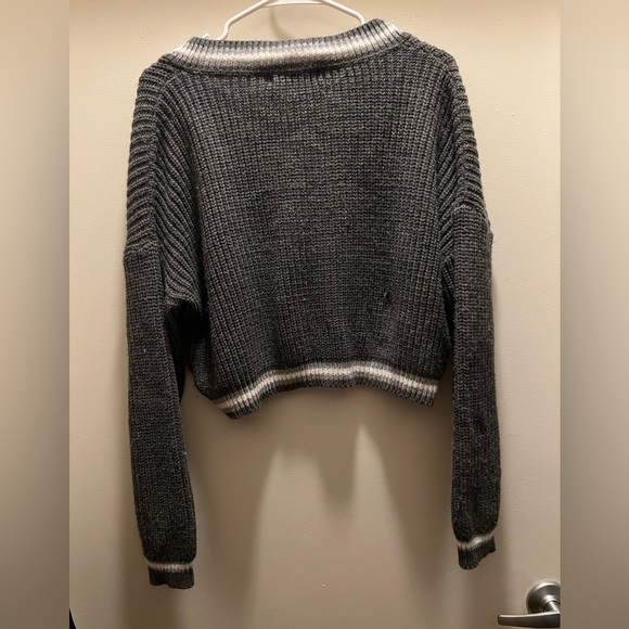 Cotton Emporium Grey Cardigan - Picture 3 of 3